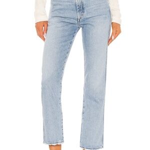 Agolde Pinch Waist High Rise Kick Jeans - Riptide